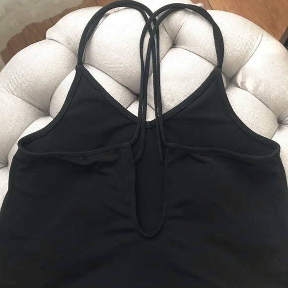 Silence + Noise Black Strappy Tank Top - Picture 3 of 3